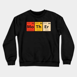 Mother (Mo-Th-Er) Periodic Elements Spelling Crewneck Sweatshirt